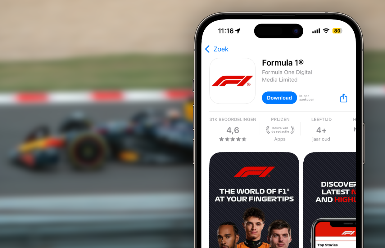 Stay up-to-date of all Formula 1 violence with these five apps