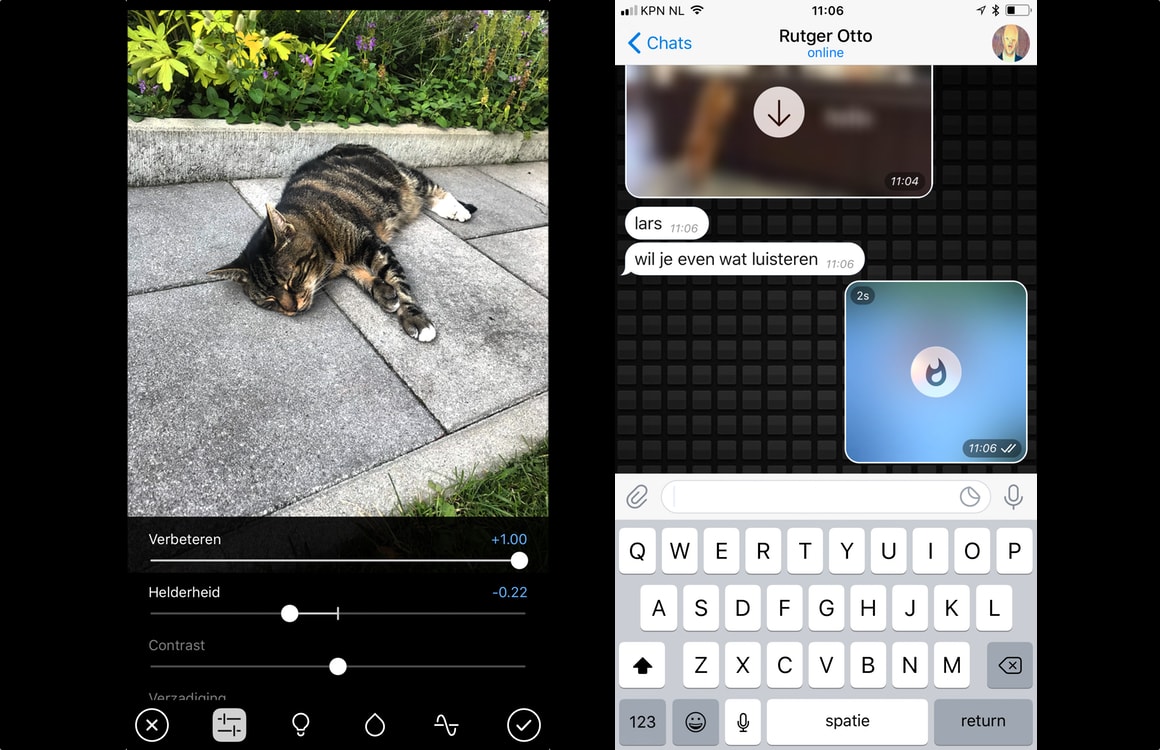 Telegram introduces disappearing photos and improves photo editor