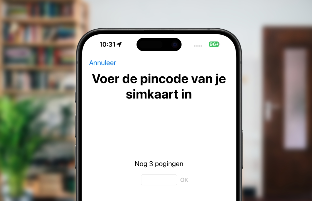 iPhone simpincode invoeren, wijzigen of vergeten: dit moet je doen