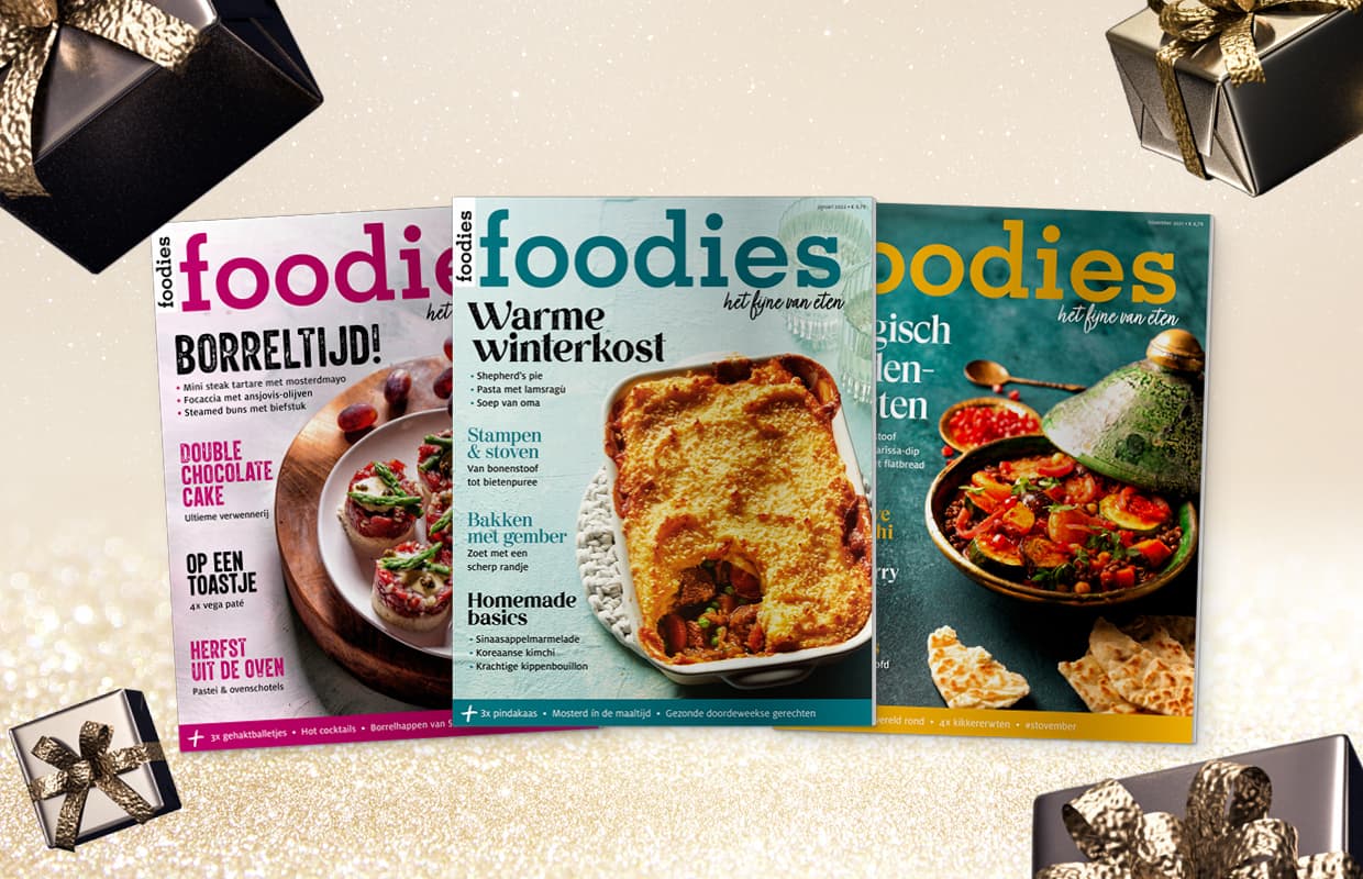 iPhoned Advent Calendar (21-12-2021): win an annual subscription to Foodies worth 50 euros!