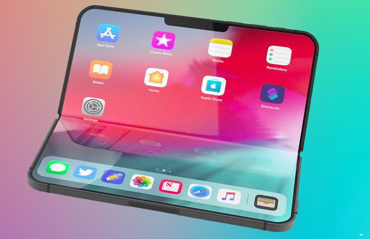 Foldable iPhone concept