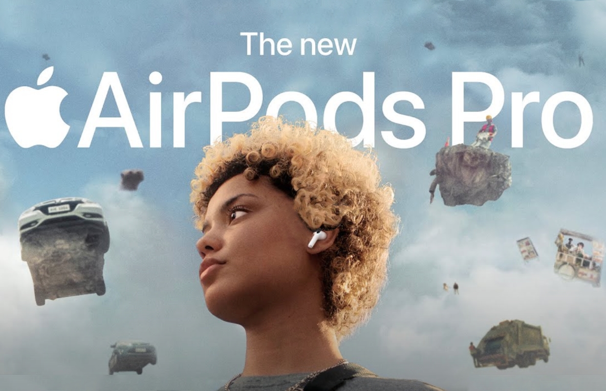 AirPods pro advertising