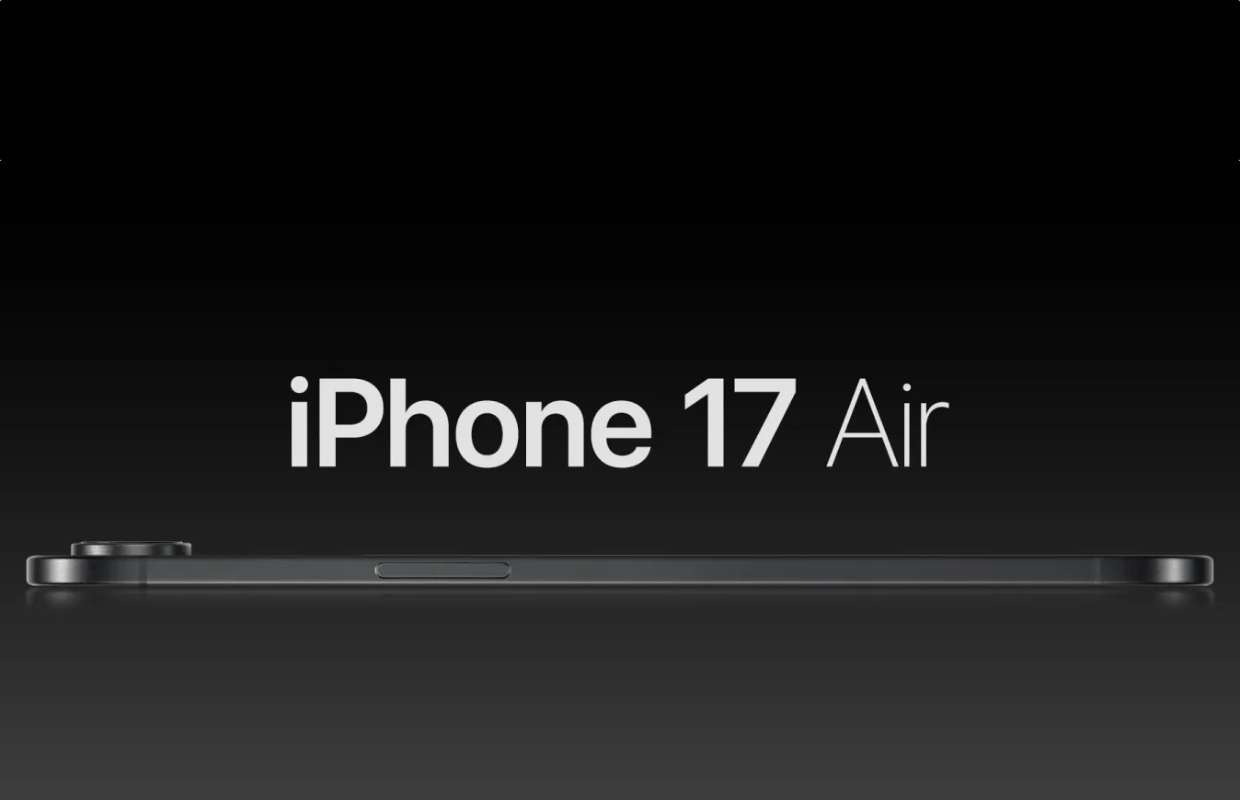 iPhone 17 Air futuristic