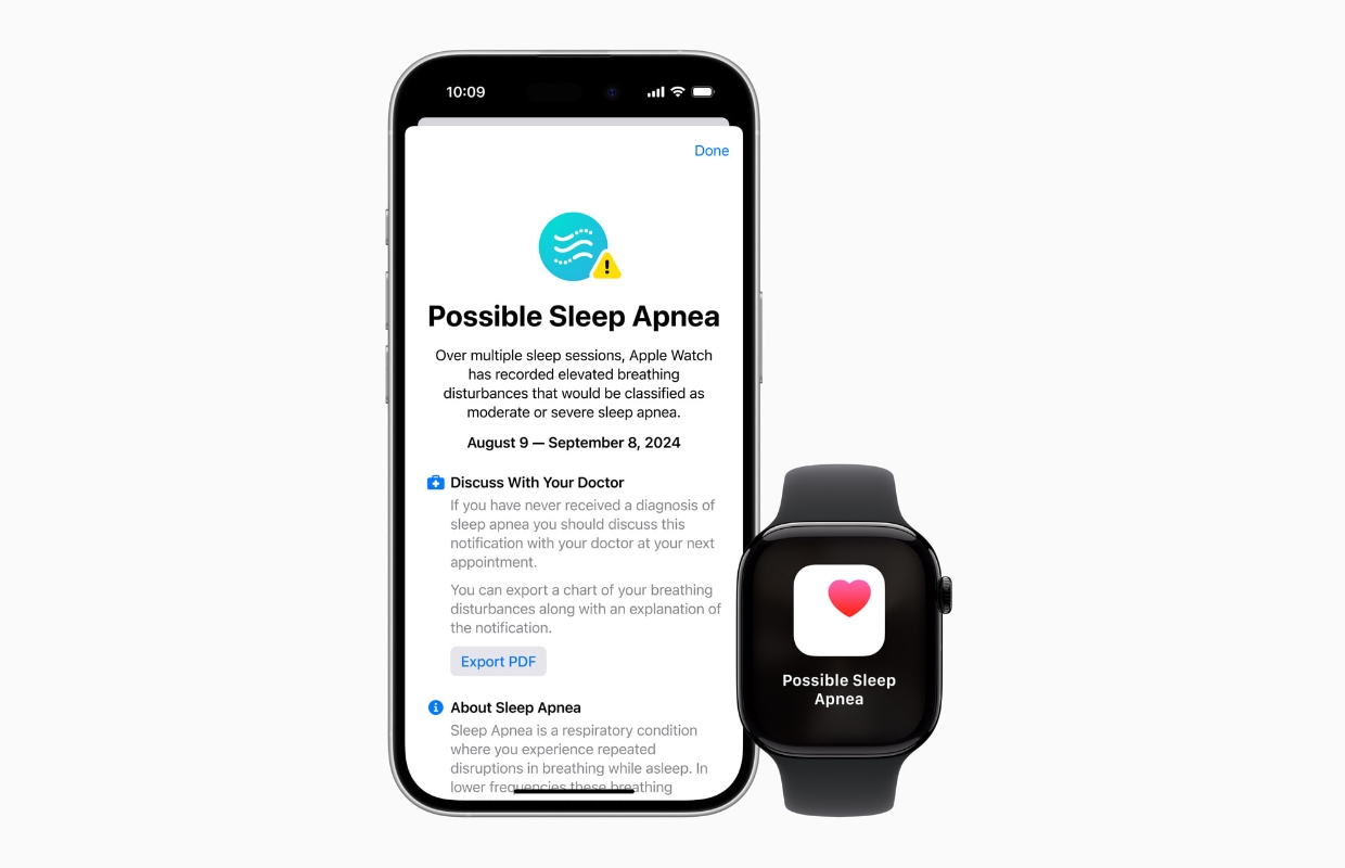 Apple Watch Series 10 detects sleep apnea: here’s how it works