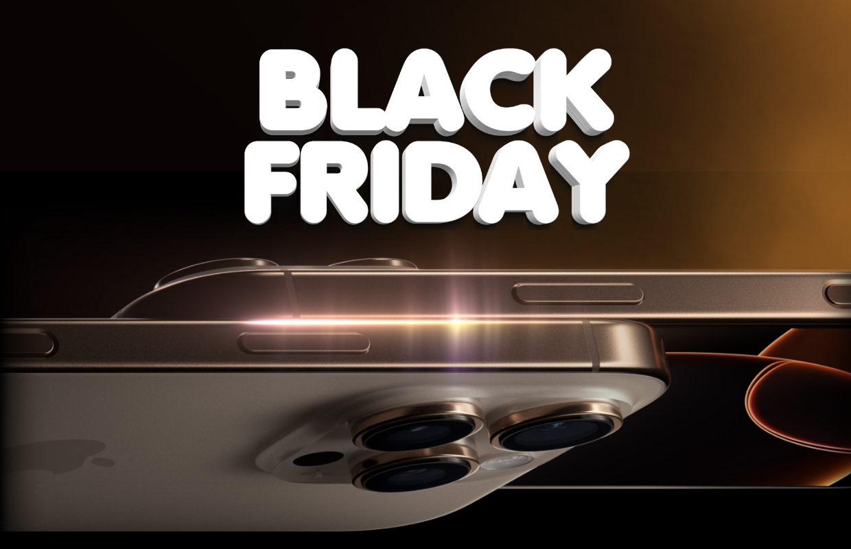 iPhone 16 Pro (Max) tijdens Black Friday flink goedkoper