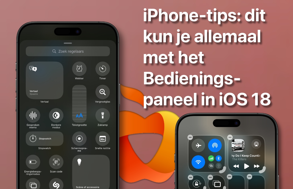 iPhone-tips: dit kun je allemaal met het Bedieningspaneel in iOS 18