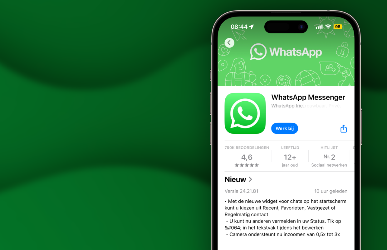 WhatsApp gets useful (camera) functions in iOS 18: these are them