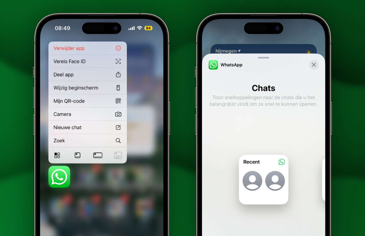 whatsapp widgets