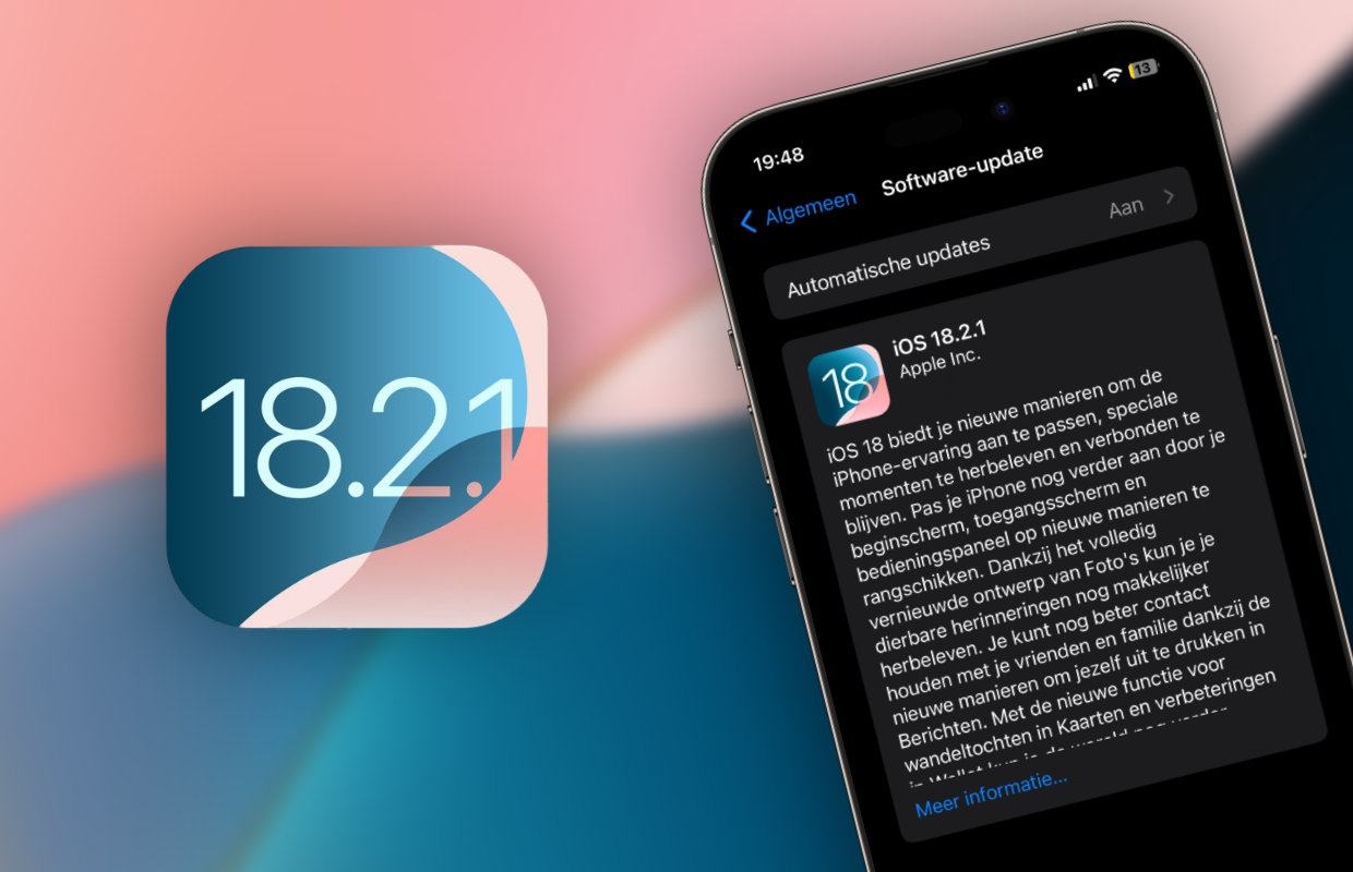 Apple brengt iOS 18.2.1 uit (en dat is een belangrijke update)