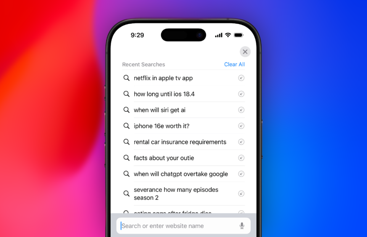 iOS 18.4 reveals your history in Safari (and that cannot be turned off)